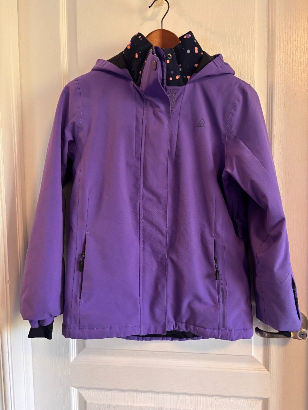 Ripzone Purple Waterproof Ski Snowboard Winter Jacket Youth Large L 5K